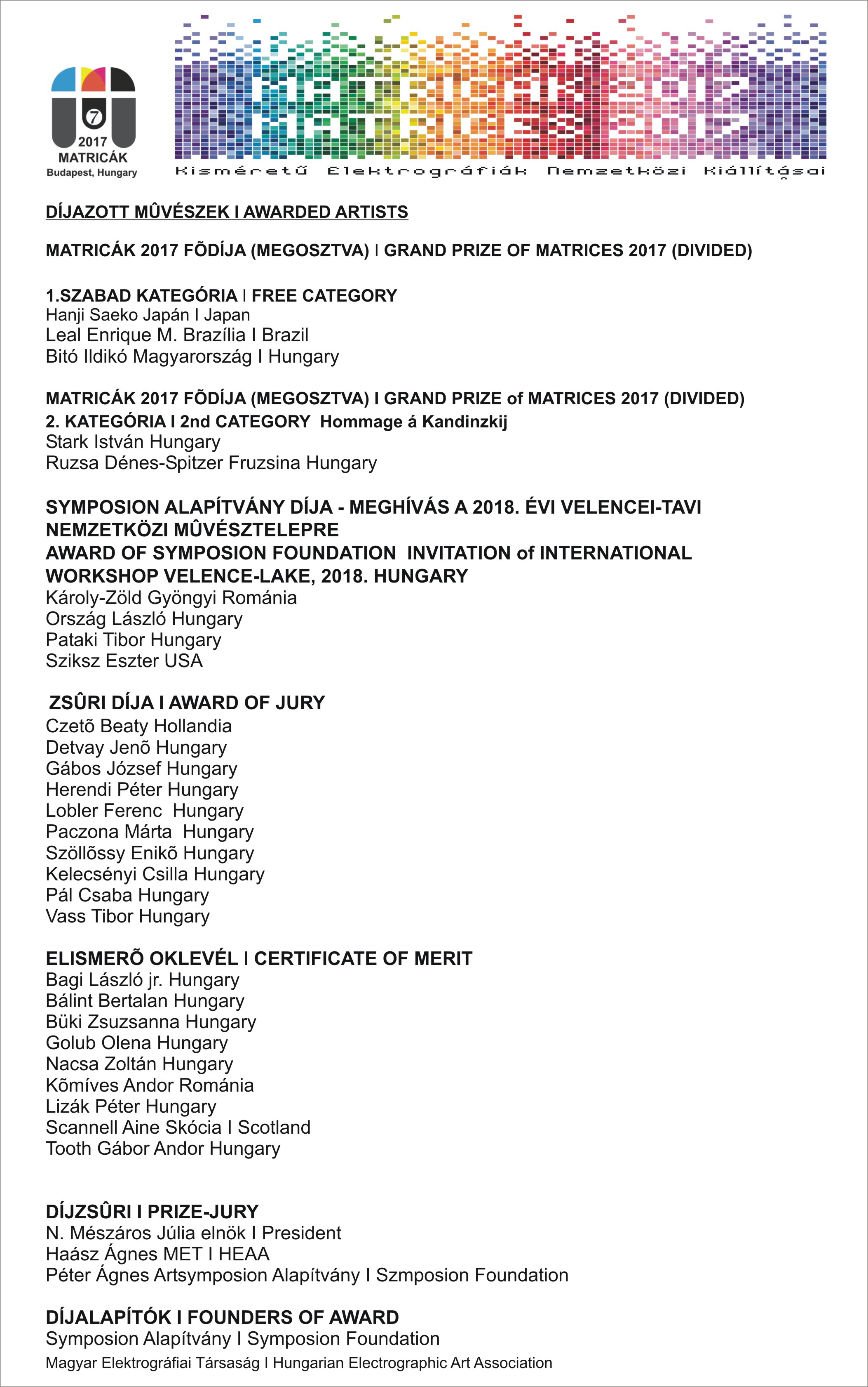 Dijazott muveszek Matrica2017 webre
