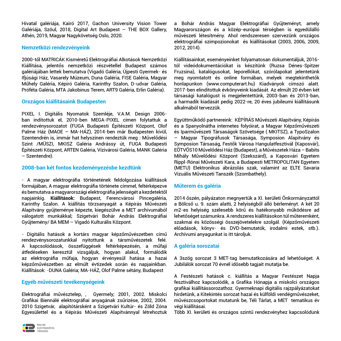 Meghivo MET 20eves jub kiallitasa FUGA 2022 3