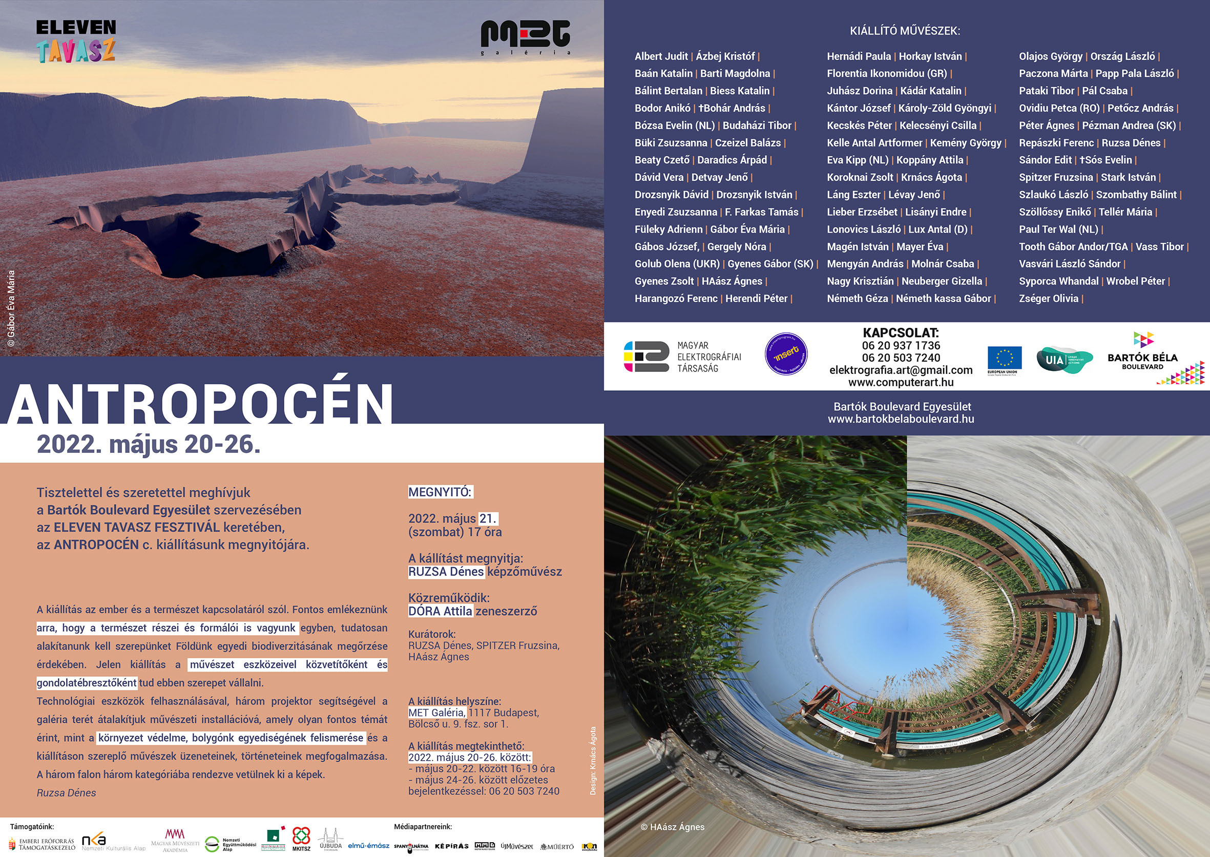 2022 Eleven Antropocen meghivo