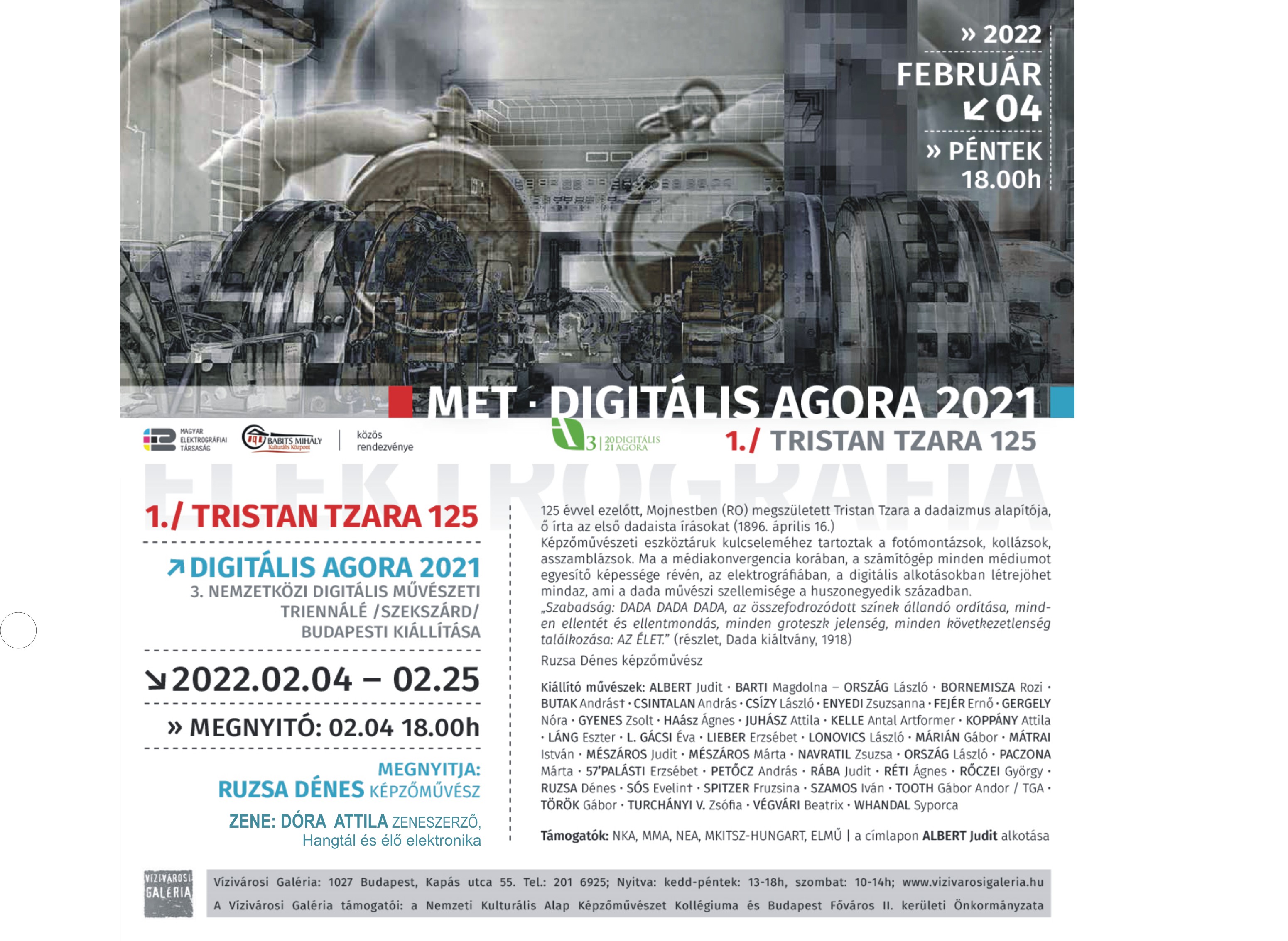 Meghivo Tzara 125 DA21 Vizivarosi Galeria