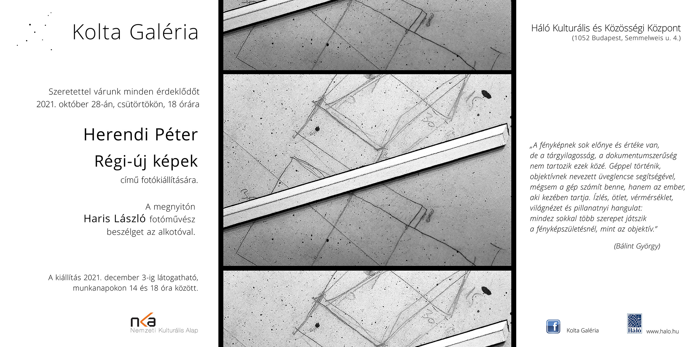 Herendi Péter Regi uj kepek meghívo