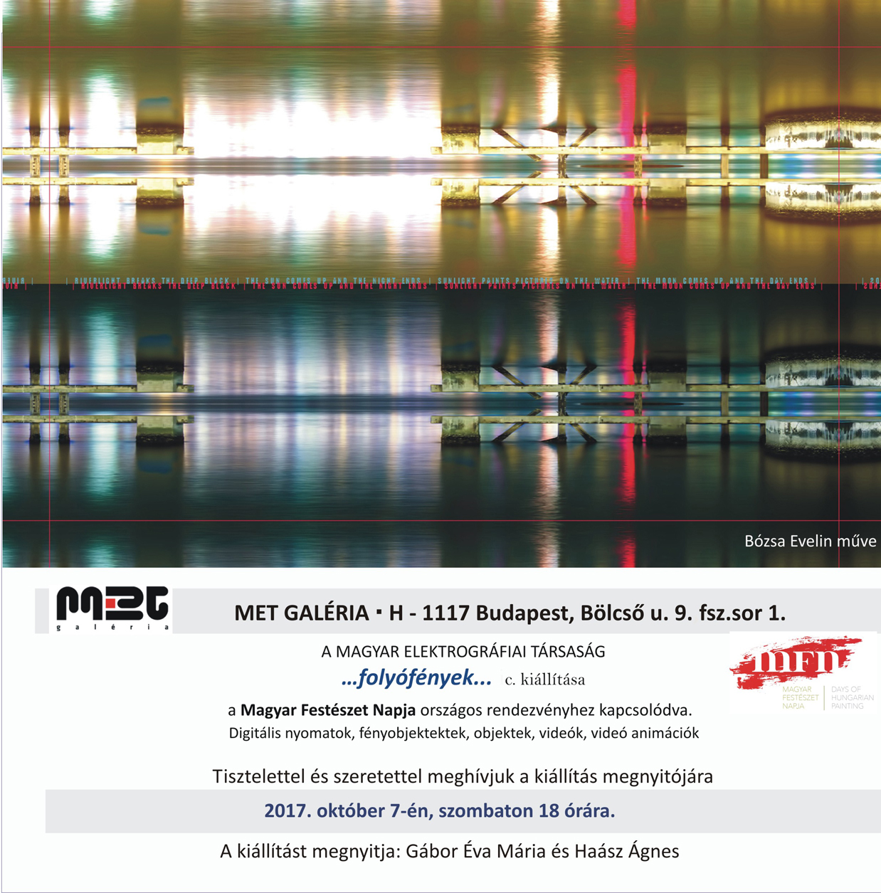 Meghívo Folyofenyek MET Galeria