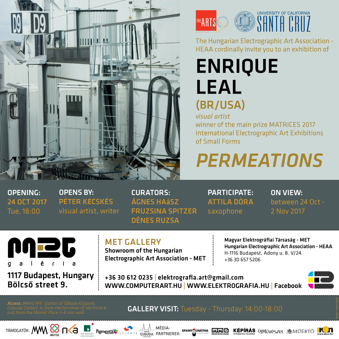 MET Galeria meghivo Enrique Leal EN