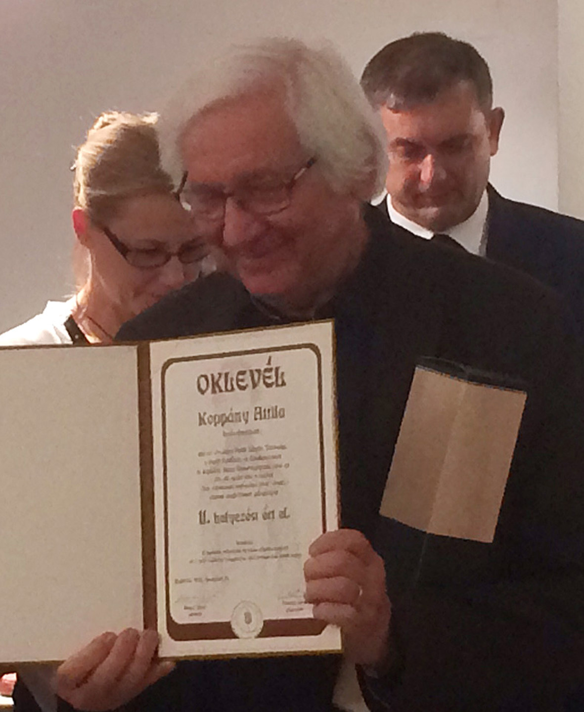 Koppány Attila Díj átvétel 20181231 Kiskőrös kisméretű