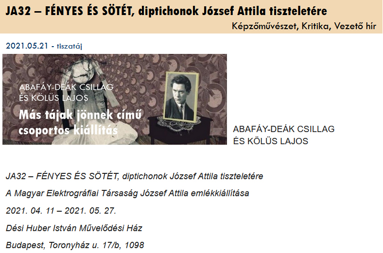 JA32 tiszataj online
