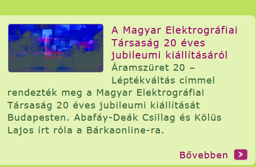 MET 20 éves jubileumi kiállítás FUGA Bárka online