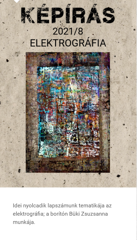 Képírás Elektrográfia